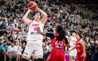 中國女籃戰韓國，張子宇領銜，力爭大勝奪小組第一。