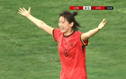 盧家玉第10分鐘鏟射破門，U20女足領先敘利亞。