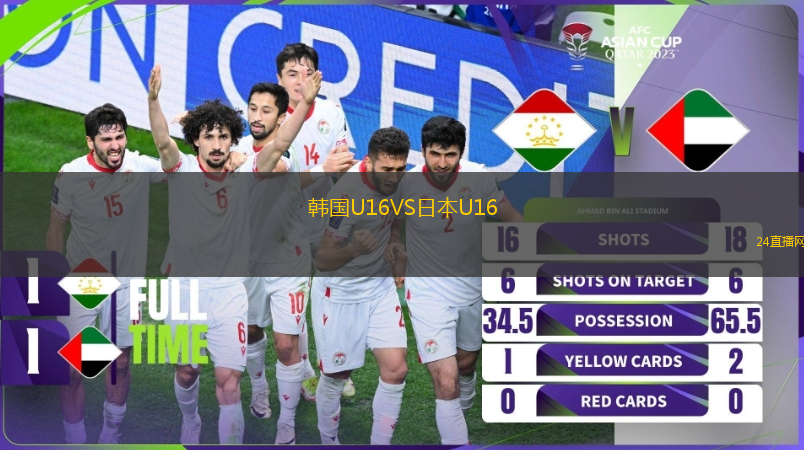 韓國U16VS日本U16